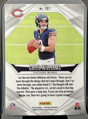 2024 Panini Phoenix - Rookies 6 QB Class, Jayden Daniels, Bo, MPJ, CW, JJ, Drake - Bild 4 von 12