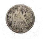Cull 1890 Liberty Seated Silver Dime 10c US Coin You Grade It B29