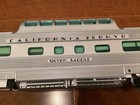 O SCALE Atlas 2 Rail Passenger Car California Zephyr Dome Chair  "Silver Saddle" — photo 5