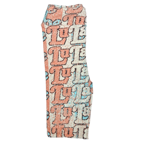NEW Lularoe Leggings Girls L/XL (sz 8-14) Colorful Graphic Buttery Soft Stretch - Picture 5 of 13