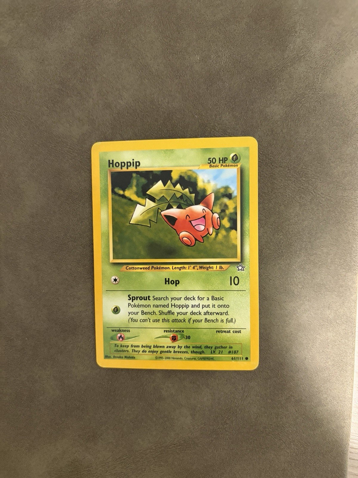 Hoppip 61/111 | Neo Genesis | Pokemon TCG | English | Common