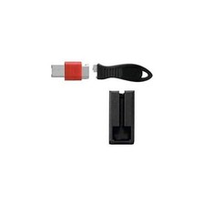 Acco/Kensington USB Port Lock with Cable Guard Square