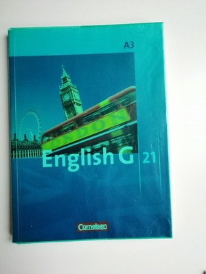 English G 21 Ausgabe A3, Schülerbuch 7. Schuljahr, mit Umschlag, gebraucht, 