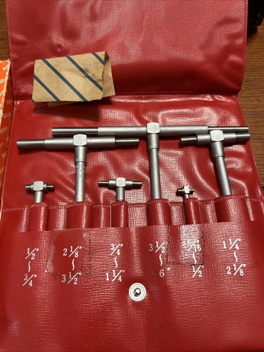 Mitutoyo 155-903 6 Pc 5/16"- 6" Telescoping Gage Set