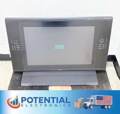 Wacom Cintiq 24 HD Interactive Display Monitor DTK-2400/K w/ Stand & AC Adapter
