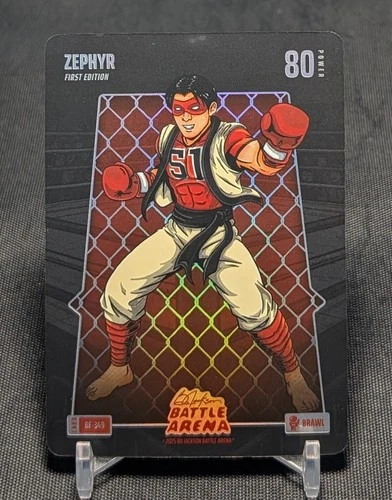 Jung Hoo Lee ZEPHYR Brawl Battlefoil 2026 Bo Jackson Battle Arena #BF-349 Giants