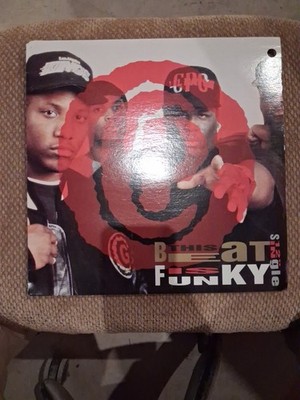 C. P. O. This Beat Is Funky 1990 Capitol Records V-15631 Hole Punch