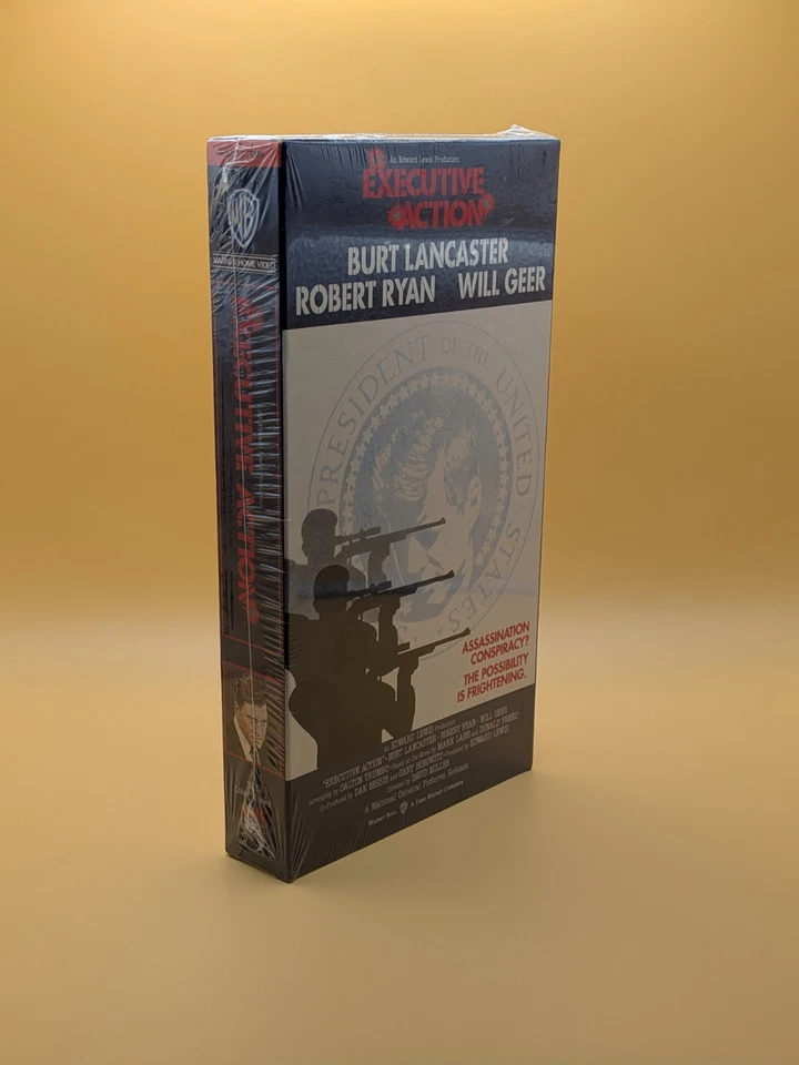 Executive Action - VHS 1973 - Factory Sealed - Burt Lancaster Foto 3 de 4