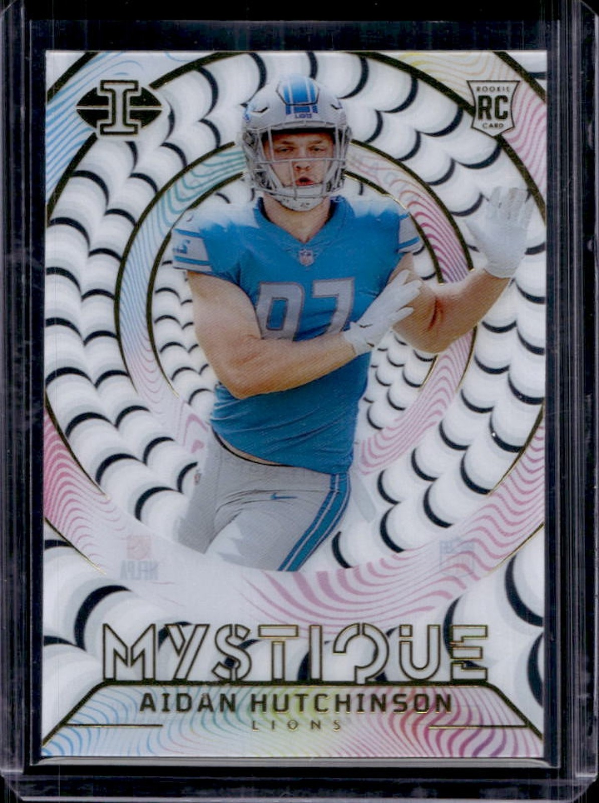 2022 Illusions Aidan Hutchinson Mystique RC Rookie #M-40 Lions