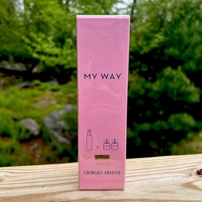 Armani My Way Parfum Refill Recharge for Women 3.3 fl. oz. / 100ml SEALED
