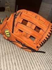 WILSON A450 Orange 12  Youth Baseball Glove Right Hand Throw H Web
