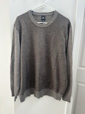 Dockers Men  s Brown / Grey Sweater Size XL