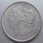 1921 Philadelphia Morgan $1 Silver Dollar .9 Silver U.S Seller $.99 Starting Bid