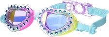 Bling2o - Heart Throb Girls Childs Swimming Goggles UV Protective Anti Fog Age