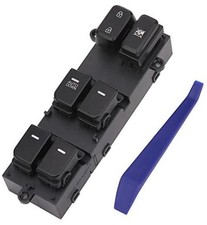 Power Window Switch Front Left Driver Side 16 Pins Compatible with 2011-2013