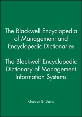 Blackwell Encyclopedic Dictionary of Management Information by Davis PAPERBACK