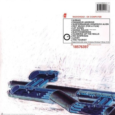 Radiohead / OK Computer 1997 UK Original FIRST EDITION Parlophone