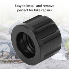 Tuerca de eje pasante para bicicleta de montaña M12 X 1,5 mm Bujes de bicicleta Tuerca de eje de tubo Bicicleta Acc NUEVO