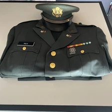 Vintage U.S. Army Officer Dress Uniform Set - Second Lt. Signal Corps - Jacket