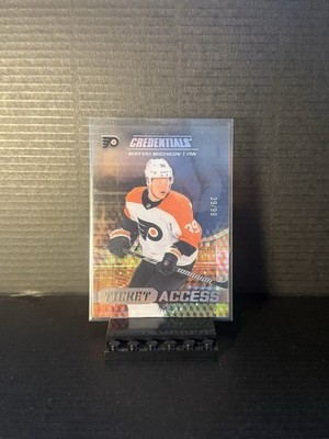 Matvei Michkov 2025-26 Credentials Ticket Access Acetate Jersey # Match 39/99