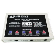 Quasar Science Triple Battery Charger - SKU 1214779
