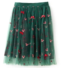 Disney Minnie Mouse Peppermint Swirl Skirt by Her Universe Ladies Size L NWT