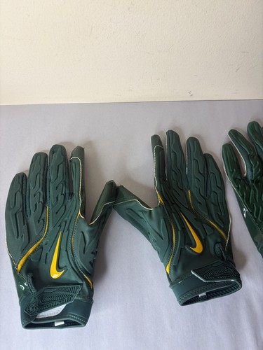 Nike Superbad Baylor Bears Player  Gloves #34 Size 3XL Two Pairs - Picture 3 of 13