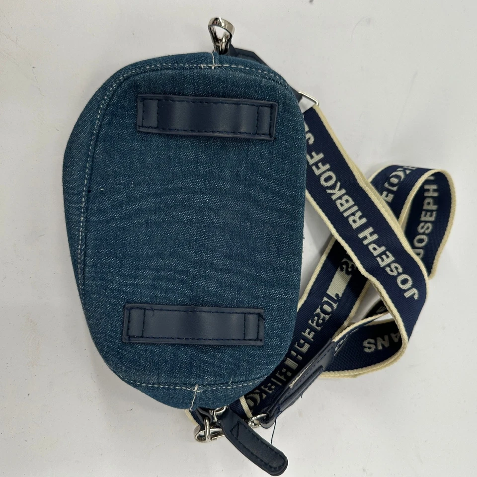 Joseph Ribkoff джинсовой ткани через плечо сумочки логотип ремень Y2K мини сумка Streetwear повседневный - Изображение 2 из 4