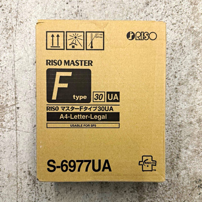RISO Master F Type 30UA Genuine Black Master Roll for SF5 S-6977UA