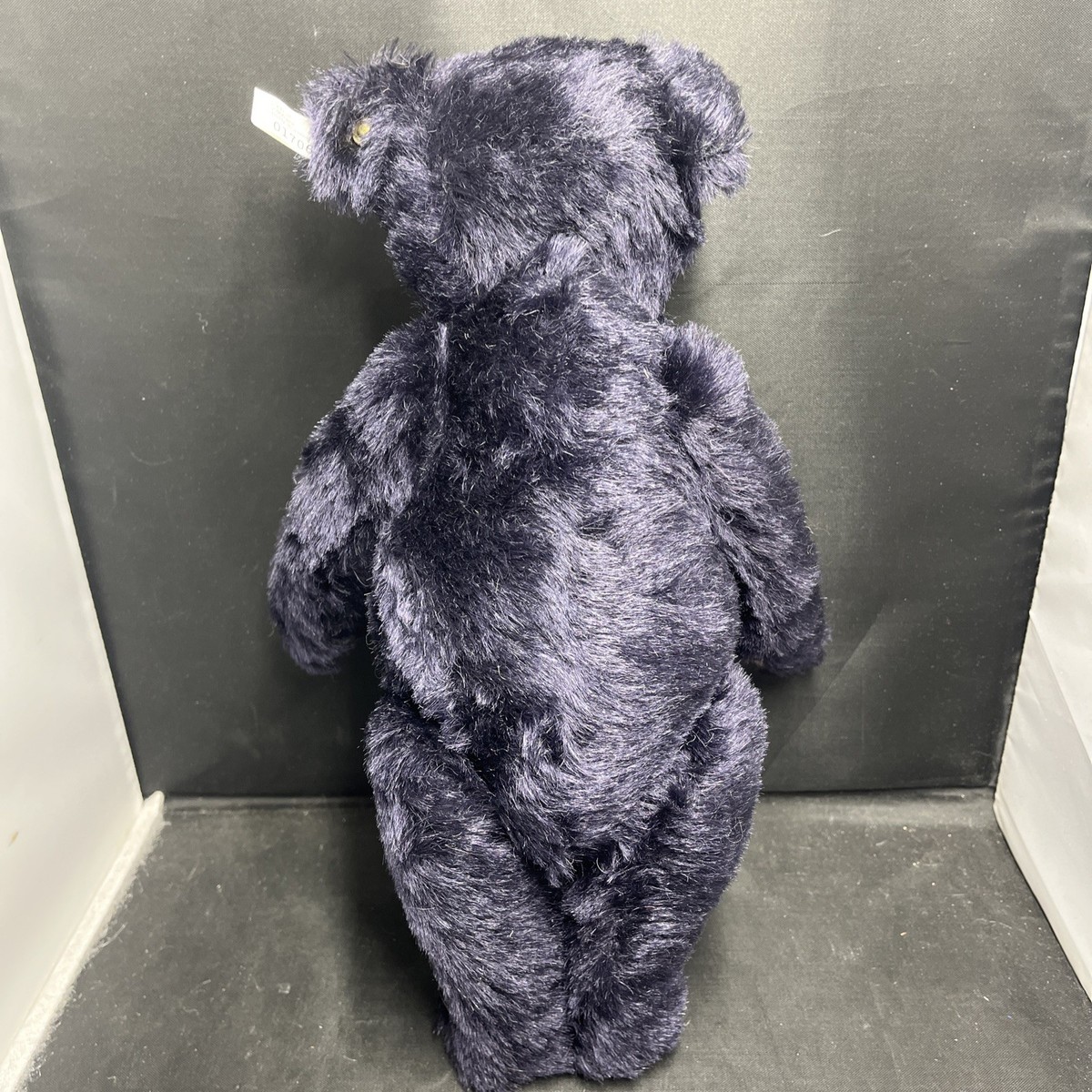 Steiff Teddy Bear 1909 Replica Dark Blue W/growler | eBay