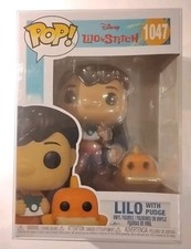 Funko Pop! DISNEY LILO AND STITCH #1047 LILO CON PUDGE EN PROTECTOR 
