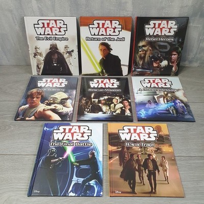 Star Wars Story Reader Hardcover Book Set - 8 Titles - Children's Read Aloud Me