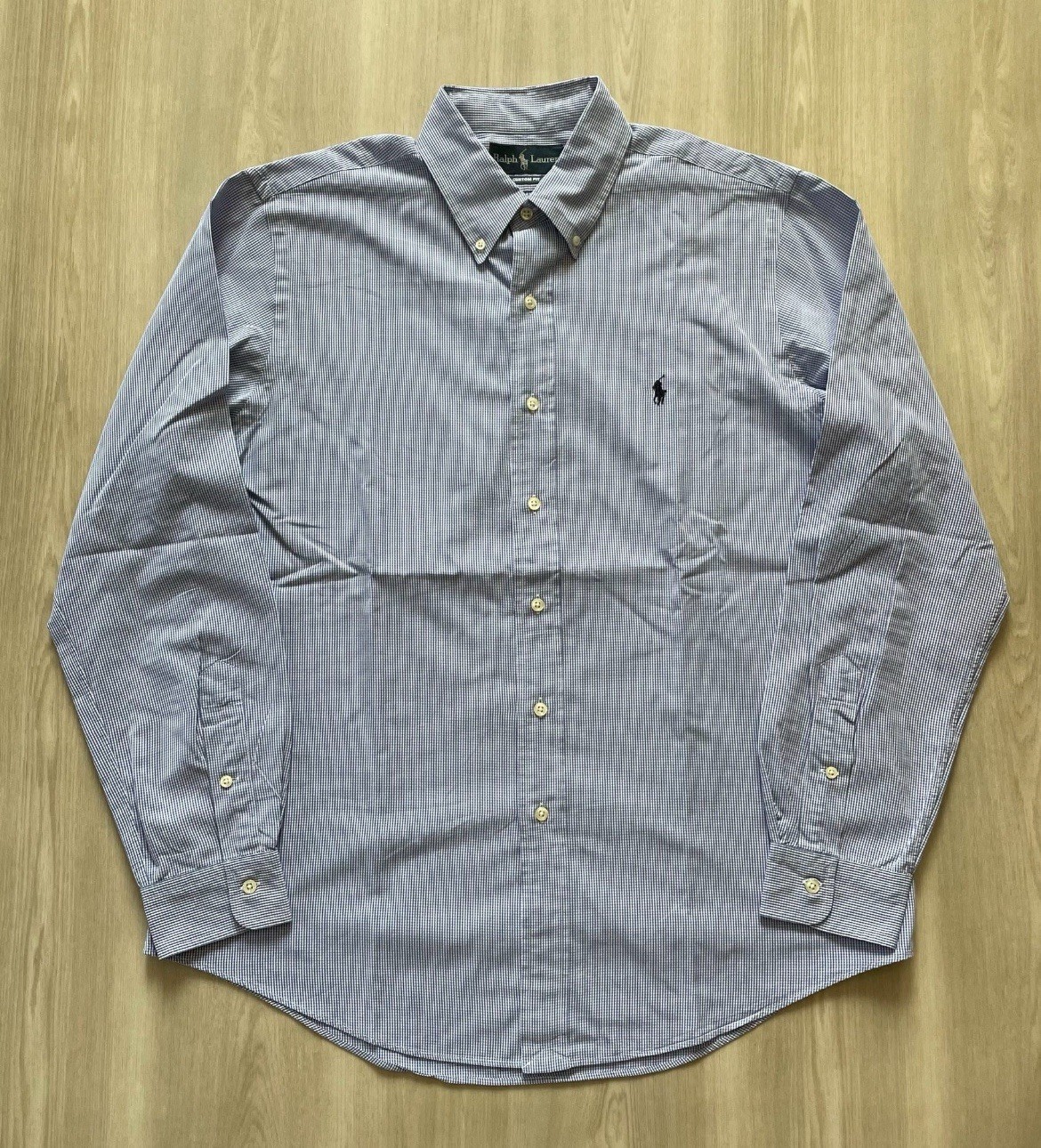 Lot Of 2 Vintage Polo Ralph Lauren Button-Down Shirts Sz L image 2