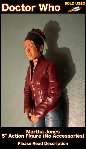 Character Options Doctor Who: Martha Jones 5" Action Figure No Accessories Used - Picture 4 of 7