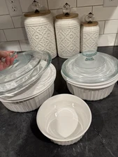 CorningWare French White Set - 16, 2.5, 1.5 QT - Brand New Never Used