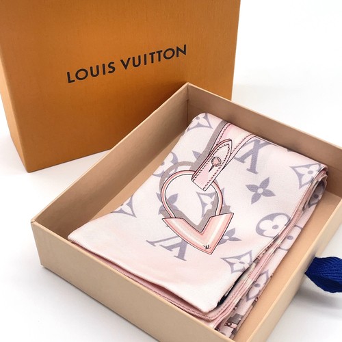 Authentisches Louis Vuitton Bandeau Monogramm vertraulich M70637 Seidentuch mit B BA070023
