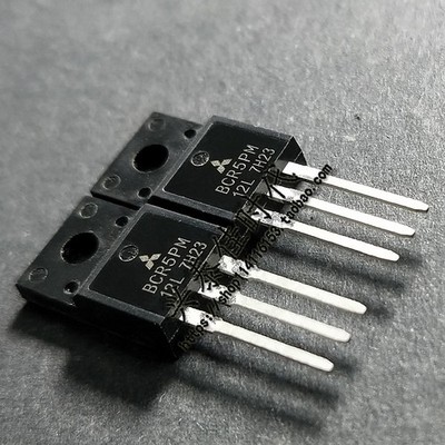 10PCS BCR5PM-12L 6A/600V TO-220F Bidirectional Triac 