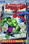 Amazing Spider-Man #119 (1973) - Battle of Spider-Man vs The Hulk! KEY!!!