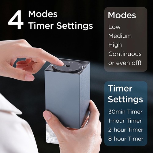 Waterless Diffuser for Essential Oils – 50ml Capacity Nebulizer Aromatherapy ... - Picture 4 of 8