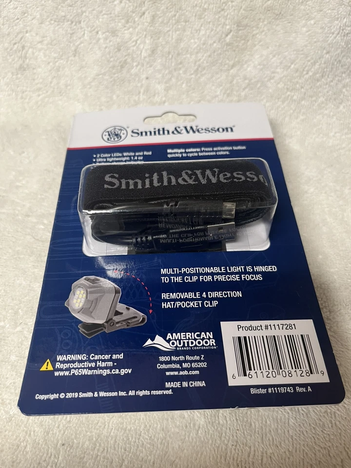 Faro recargable Smith & Wesson Night Guard doble haz 430 lúmenes 1117281 Foto 2 de 2