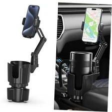Cup Holder Phone Mount, 2 in 1 Universal Cup Holder Cup Car Phone Holder