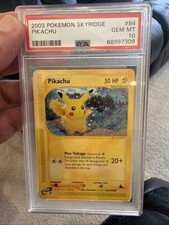 2003 POKEMON SKYRIDGE #84 PIKACHU PSA 10 Gem Mint on eBay