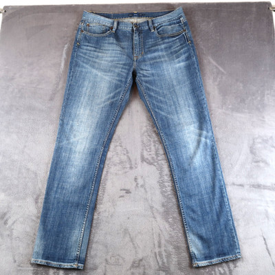 Ralph Lauren Thompson 650 Medium Blue Denim Jeans Size 32 (35x30.5)