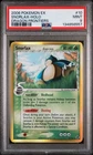 2006 POKEMON EX DRAGON FRONTIERS #10 SNORLAX-HOLO PSA 9