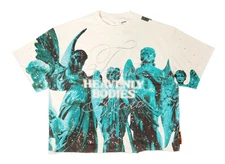 FIRST ROW Cropped Mini Terry Tee-FRM3033