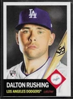 2025 Topps MLB® Living Set # 896 DALTON RUSHING Rookie Dodgers 1,524 Printed