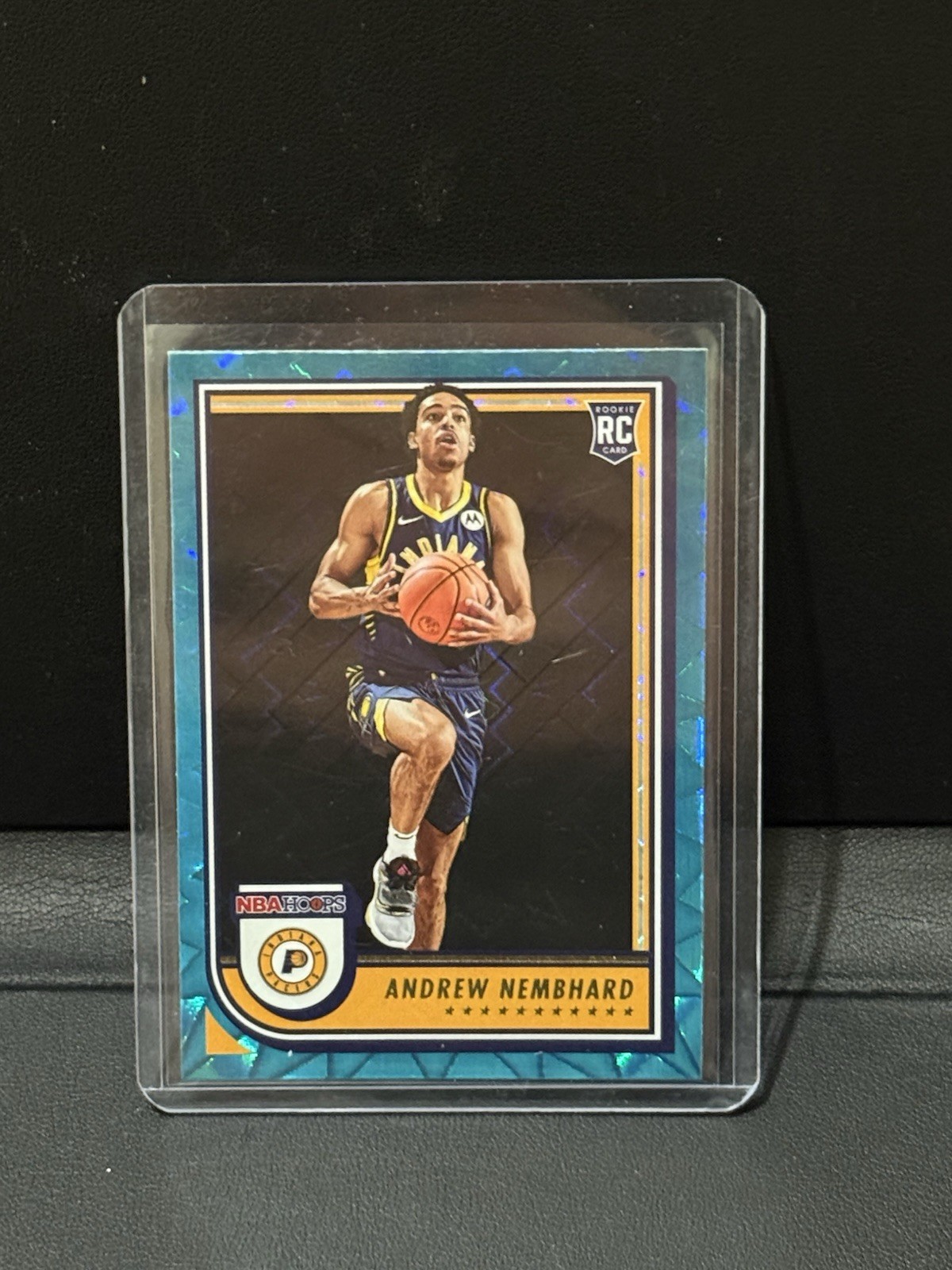2022-23 Panini NBA Hoops - Rookies Andrew Nembhard #259 Teal Explosion (RC)