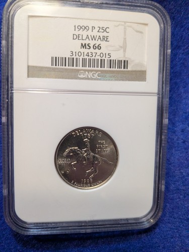 1999-P Delaware Washington Quarter NGC MS-66, State Quarters Collection #C4501 - Picture 2 of 4