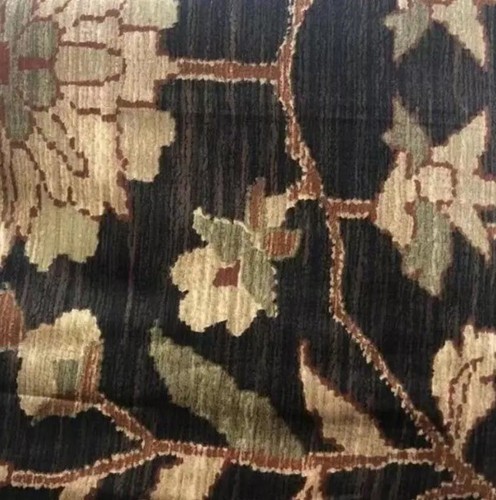 Ralph Lauren King Harriman Duvet & 2 King Shams Brown Floral Sateen RARE EUC - Picture 3 of 15