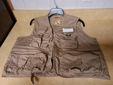 master sportsman rugged outdoor gear Fishing Hunting Vest. Size L.